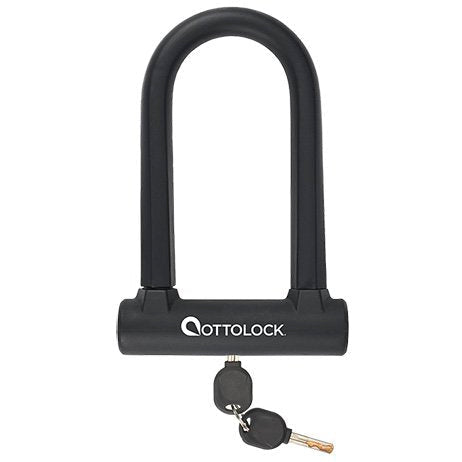 OttoLock SIDEKICK U-Lock, Black with keys